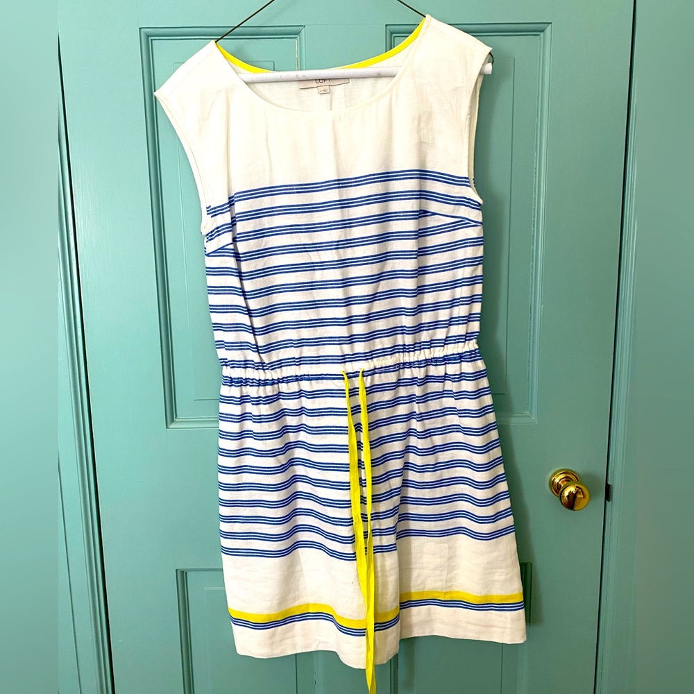 Loft linen dress